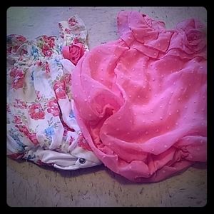 Baby girl rompers onesies